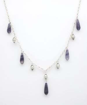 Fluorite necklaces from Gracie Mae