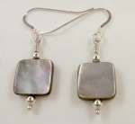 Mother of Pearl earrings from Gracie Mae