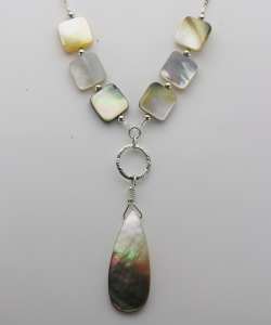 Mother of Pearl necklace from Gracie Mae