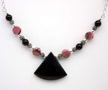 Agate necklaces from Gracie Mae