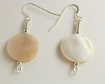 Pink shell earrings from Gracie Mae