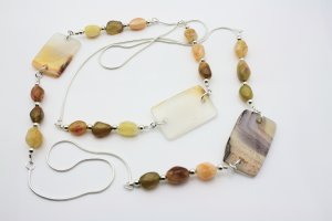 Carnelian necklace at Gracie Mae