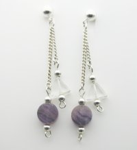 Fluorite earrings from Gracie Mae