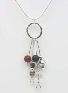 Silver pendant necklace from Gracie Mae