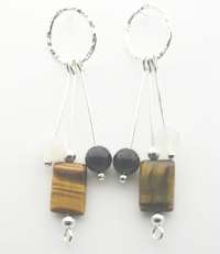 Silver Earrings from Gracie Mae